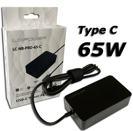 LC-Power-LC-NB-PRO-65-C-adattatore-e-invertitore-Interno-65-W-Nero