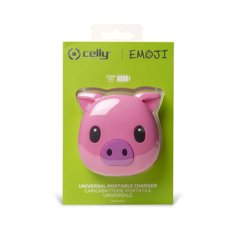 Celly-PIG-2200--EMOJI--Ioni-di-Litio-2200-mAh-Rosa