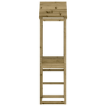 vidaXL Torre da Gioco 52,5x46,5x206,5 cm in Legno di Pino Impregnato