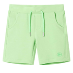 Pantaloncini da Bambino Verde Fluo 128