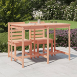 vidaXL Tavolo da Giardino 159,5x82,5x110 cm Legno Massello di Douglas