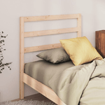 Testiera per Letto 95x4x100 cm in Legno Massello di Pino