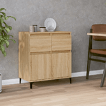 vidaXL Credenza Rovere Sonoma 60x35x70 cm in Legno ingegnerizzato