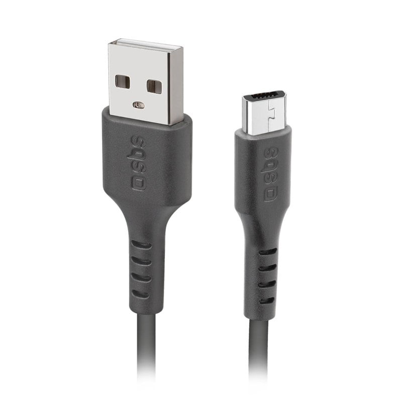 SBS-Cavo-dati-2-m-nero---Connettori-USB-a-Micro-USB