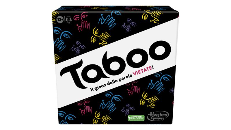 Hasbro Gaming Taboo, gioco da tavolo, giochi con parole da indovinare per  adulti e adolescenti dai 13 anni in su - PagineGialle Shop