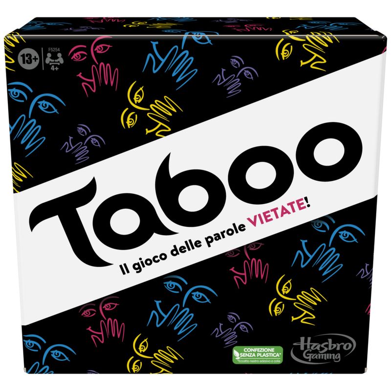 Taboo-gioco-da-tavolo-con-parole-da-indovinare-per-adulti-e-adolescenti-dai-13-anni-in-su-per-4-o-piu--giocatori