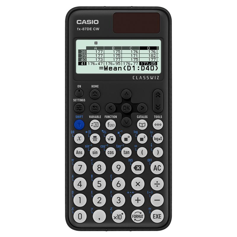 Casio-ClassWiz-calcolatrice-Tasca-Calcolatrice-scientifica-Nero