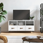 vidaXL Mobile Porta TV Bianco 102x36x50 cm in Legno ingegnerizzato