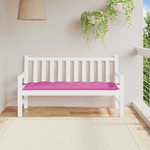 vidaXL Cuscino per Panca Rosa 150x50x7 cm in Tessuto Oxford