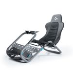 Playseat Trophy Logitech G Edition Sedia per gaming universale Sedia tappezzata Nero