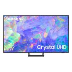 Samsung Series 8 TV UE55CU8570UXZT Crystal UHD 4K, Smart TV 55" Dynamic Crystal color, OTS Lite, Titan Gray 2023