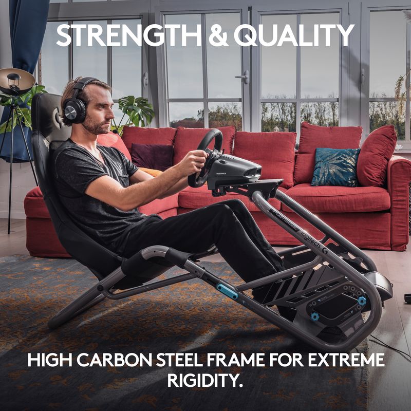 Playseat-Trophy-Logitech-G-Edition-Sedia-per-gaming-universale-Sedia-tappezzata-Nero