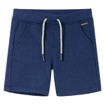 Pantaloncini per Bambini con Coulisse Blu Scuro 92