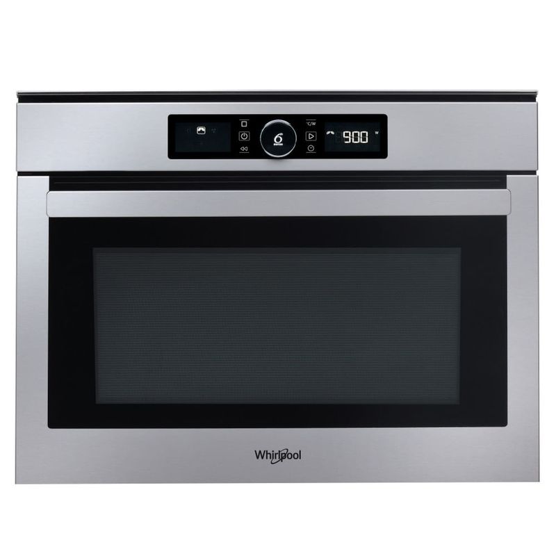 Whirlpool-AMW-508-IX-forno-a-microonde-Da-incasso-Microonde-con-grill-40-L-900-W-Acciaio-inossidabile