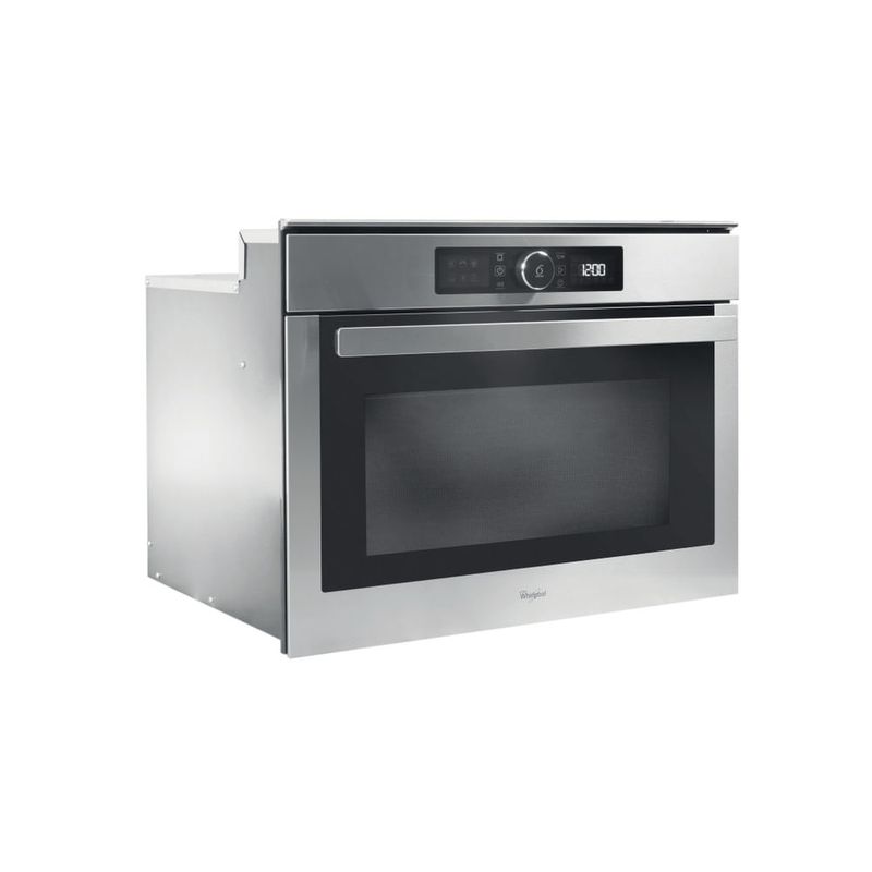 Whirlpool-AMW-508-IX-forno-a-microonde-Da-incasso-Microonde-con-grill-40-L-900-W-Acciaio-inossidabile