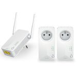 Strong Powerline WiFi 600 Triple Pack V2 600 Mbit/s Collegamento ethernet LAN Wi-Fi Bianco 3 pz