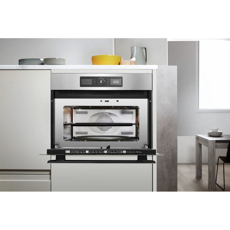 Whirlpool-AMW-508-IX-forno-a-microonde-Da-incasso-Microonde-con-grill-40-L-900-W-Acciaio-inossidabile