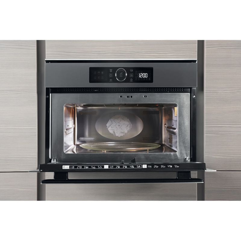 Whirlpool-AMW-508-IX-forno-a-microonde-Da-incasso-Microonde-con-grill-40-L-900-W-Acciaio-inossidabile