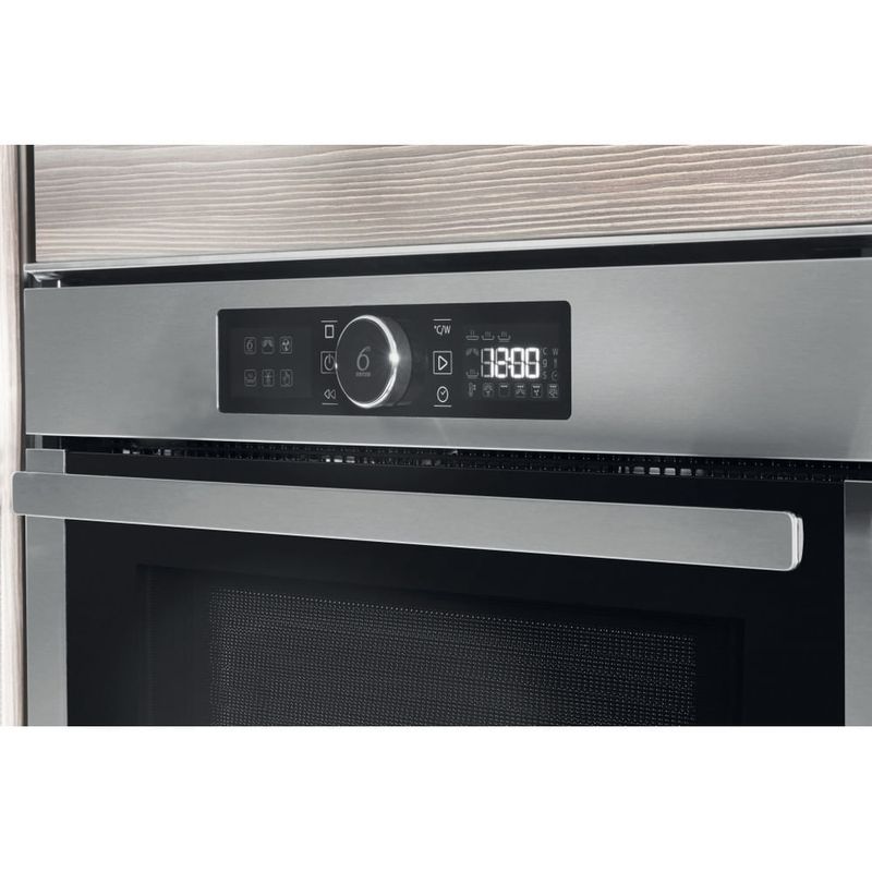 Whirlpool-AMW-508-IX-forno-a-microonde-Da-incasso-Microonde-con-grill-40-L-900-W-Acciaio-inossidabile