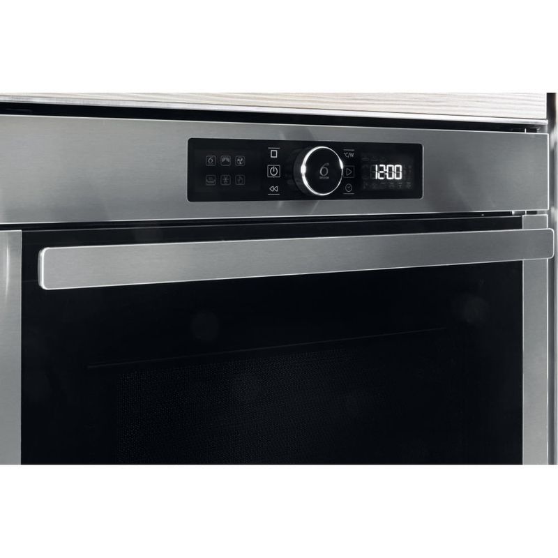 Whirlpool-AMW-508-IX-forno-a-microonde-Da-incasso-Microonde-con-grill-40-L-900-W-Acciaio-inossidabile