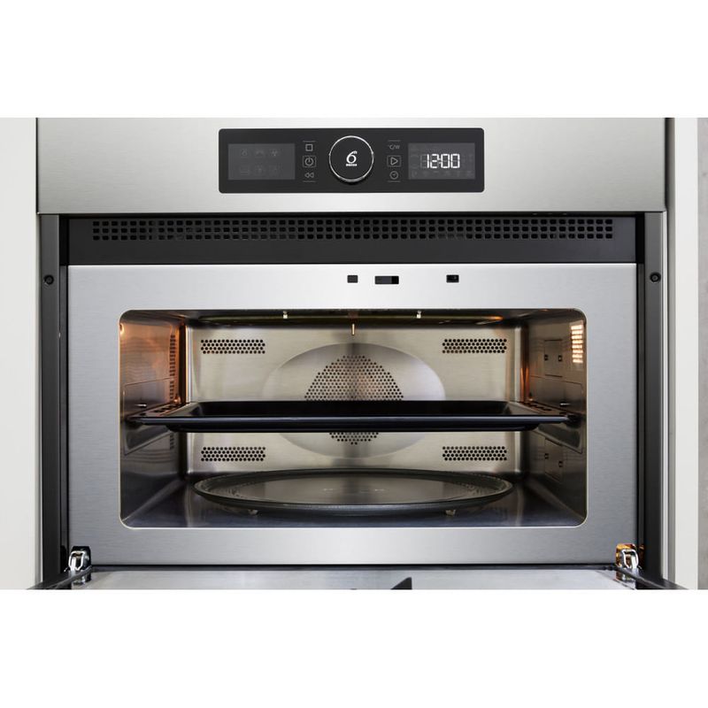 Whirlpool-AMW-508-IX-forno-a-microonde-Da-incasso-Microonde-con-grill-40-L-900-W-Acciaio-inossidabile