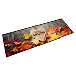 vidaXL Tappeto da Cucina Lavabile Autunno 45x150 cm in Velluto