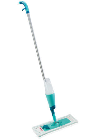 Leifheit Easy Spray XL spazzolone Microfibra Secco e bagnato Verde, Bianco