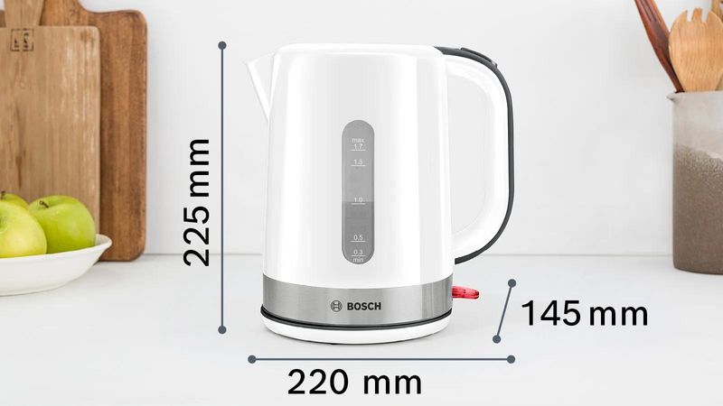 Bosch-TWK6A511-bollitore-elettrico-17-L-2200-W-Grigio-Bianco