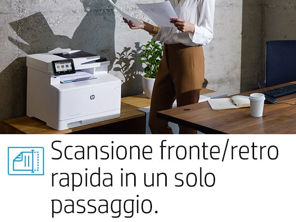 HP-Color-LaserJet-Pro-Stampante-multifunzione-M479fdn-Stampa-copia-scansione-fax-e-mail-scansione-verso-e-mail-PDF--stampa-fronte-retro--ADF-d