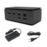 I-tec Metal USB4 Docking station Dual 4K HDMI DP with Power Delivery 80 W + Universal Charger 100 W