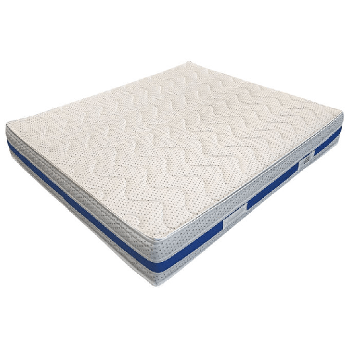 Dolomiti Materasso 85X190 Memory Prime WaterFlex DualSide 22 - Reversibile in Memory Foam e Water Elast con Rivestimento Anallergico Sfoderabile