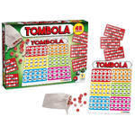 GIOCO TOMBOLA 48 CARTELLE CON TABELLONE