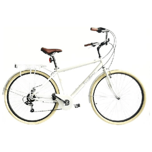 Versiliana Biciclette Vintage City Bike 28'' Uomo Bianca Resistente Pratica Comoda Perfetta per muoversi in citta'