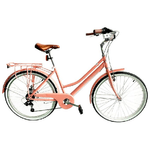 Versiliana Biciclette Vintage City Bike 26'' Donna Cipria Resistente Pratica Comoda Perfetta per muoversi in citta'