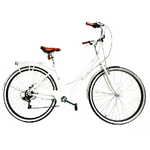 Versiliana Biciclette Vintage City Bike 28'' Donna Bianca Resistente Pratica Comoda Perfetta per muoversi in citta'