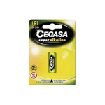 Cegasa Super Alkaline LR1 Confezione da 1 Batteria LR1 15V - Alta Tecnologia - Affidabilità - Alte Prestazioni - Massime Prestazioni