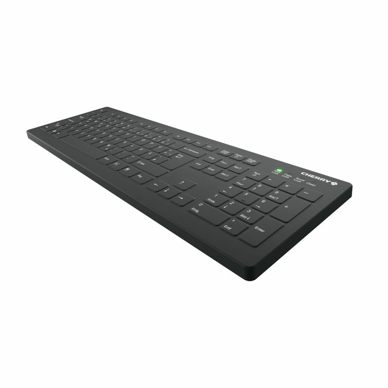 CHERRY-AK-C8112-tastiera-RF-Wireless-QWERTZ-Tedesco-Nero