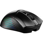 MSI CLUTCH GM51 LIGHTWEIGHT WIRELESS mouse Mano destra RF Wireless + Bluetooth + USB Type-C Ottico 26000 DPI