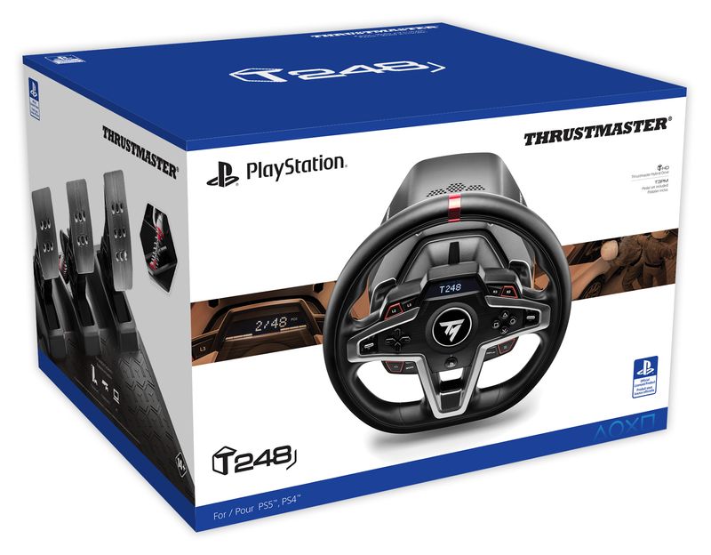 Thrustmaster-T248-Nero-Sterzo---Pedali-PC-PlayStation-4-PlayStation-5