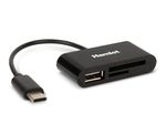 Hamlet-XZR100UC-lettore-di-schede-USB-2.0-Type-C-Nero