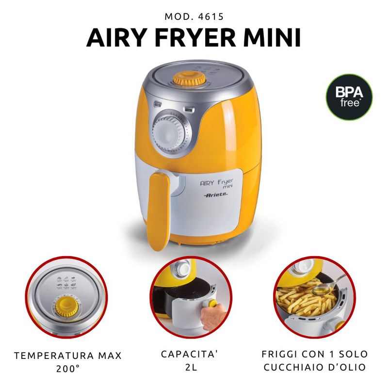 Ariete-Friggitrice-ad-Aria-2Lt-1000W-Mini