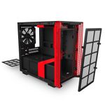 NZXT-H210i-Matte-Black-Red-Mini-Tower-Nero-Rosso