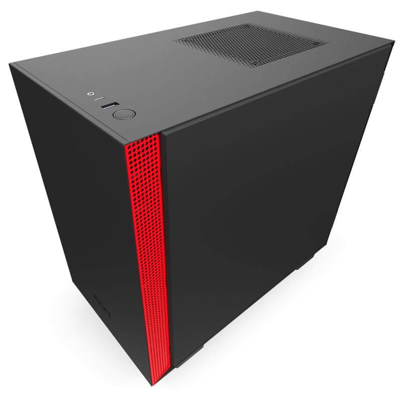 NZXT-H210i-Matte-Black-Red-Mini-Tower-Nero-Rosso