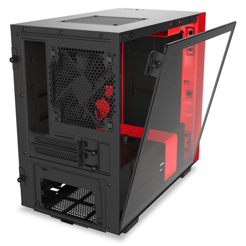 NZXT-H210i-Matte-Black-Red-Mini-Tower-Nero-Rosso