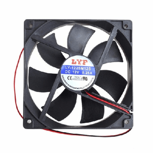 Trade Shop Traesio-ventola Pc 120mm X 25mm Pc Chassis Case Fan 12v / 0.25a 1200rpm 60cfm -