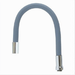 Cleafe-canna Ricambio Tubo Flessibile Per Rubinetto Lavello Da Cucina Grigio 50cm 87507 -