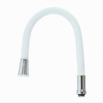 Cleafe-canna Ricambio Miscelatore Rubinetto Lavello Cucina Flessibile Bianco 50cm 87502 -