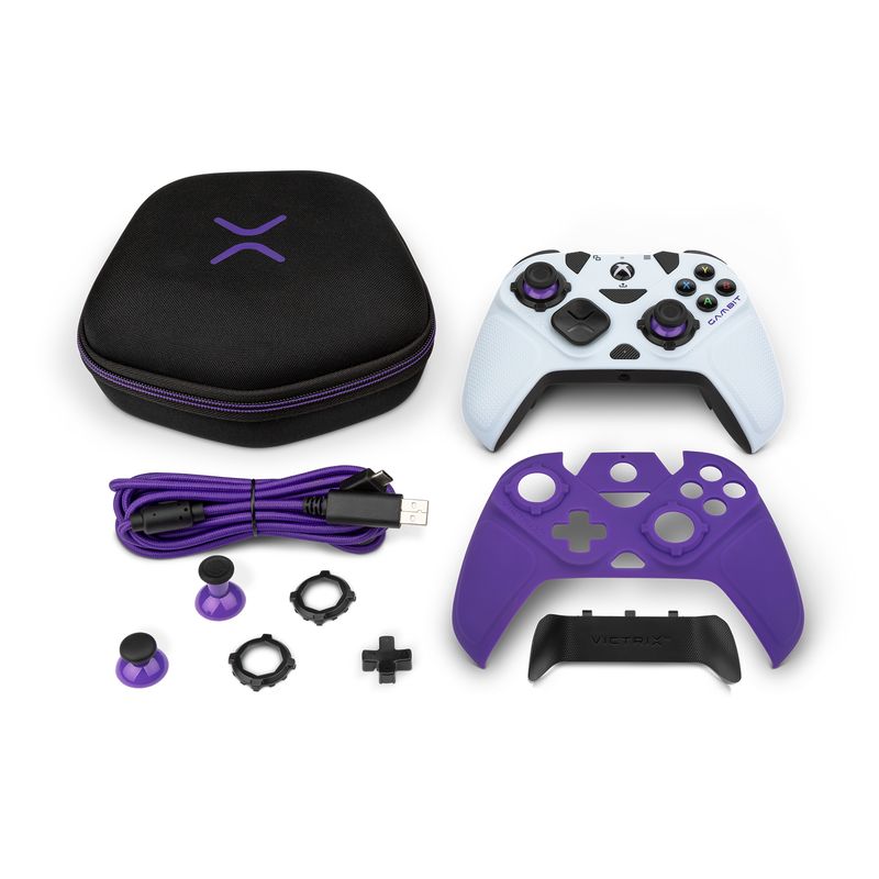 Victrix-Gambit-Nero-Bianco-USB-Gamepad-Analogico-Digitale-PC-Xbox-One-Xbox-Series-S-Xbox-Series-X