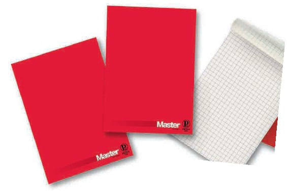 Pigna-Master-quaderno-per-scrivere-Rosso