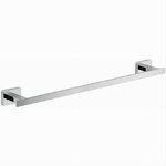 Cleafe-porta Asciugamano Acciaio Moderno Fissaggio Parete Arredo Bagno Cubo 60 Cm 87212 -